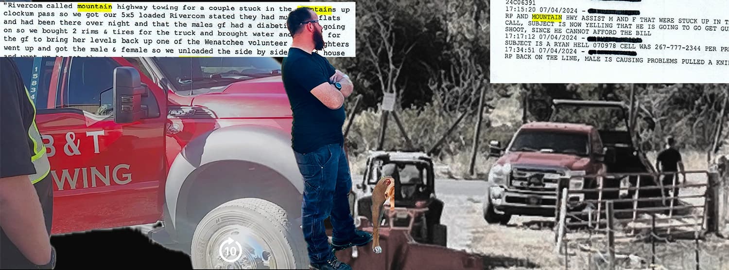 scam includes INTENTIONAL ATTEMPT TO MISADDRESS NAME OF TOW COMPANY I ALLEGEDLY RIPPED OFF